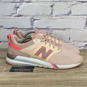 New Balance 009 Pink Sneakers Wide